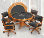 
Bumper Pool, Poker...