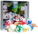 vigma virgin pearl billiard balls