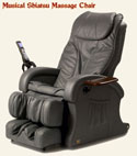 Musical Shiatsu Massage Chair