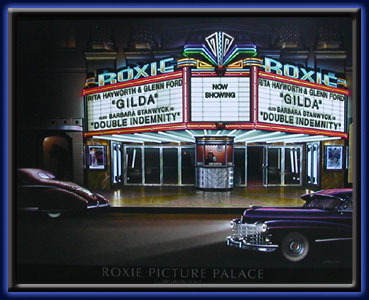 ROXIE PICTURE PALACE ELECTRIC ART NEON LED PICTURE ART 