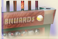 Pool cue racks, billiard cue racks, cue racks