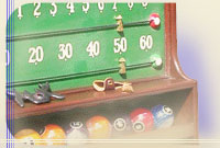 Shadowboxes, mirrors, scoreboards, clocks, benches, thermometer plates or whimsical figurines
