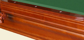 solid hardwood pool table billiard table russian oak - bold straight lines