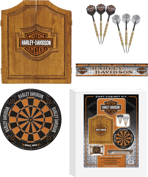 Harley-Davidson Traditional Dart  Set darting darts