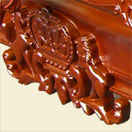 solid hardwood pool table billiard table russian oak - Royal coat 
of arms