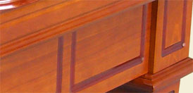 solid hardwood pool table billiard table russian oak - Top Rail Piano Finish