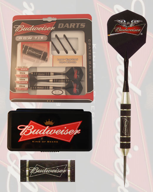 budweiser darts set darts