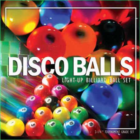 Disco Balls billiard balls