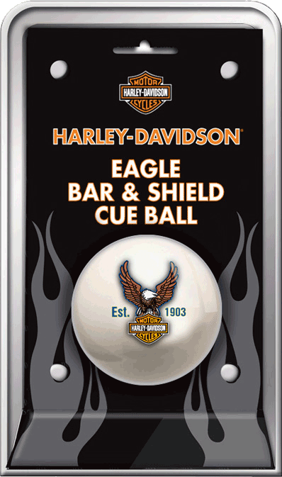Harley Davidson Pool Cue Ball