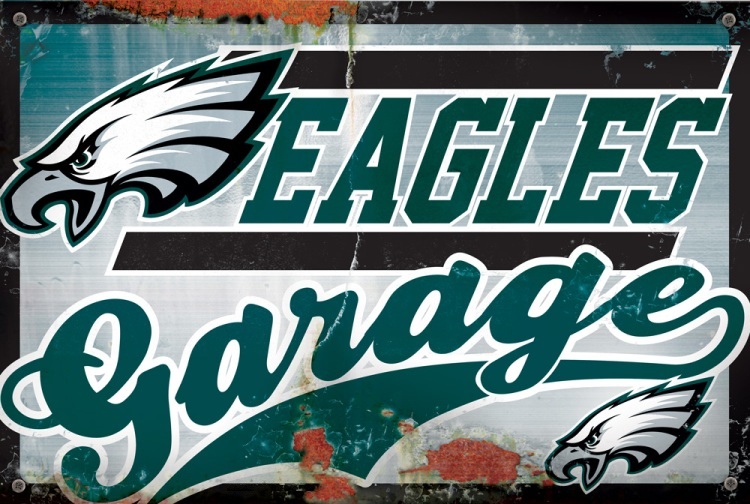 NFL PHILADELPHIA EAGLES GARAGE SIGN